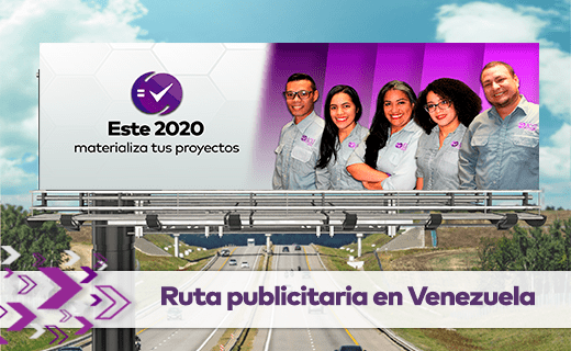 Ruta publicitaria en Venezuela